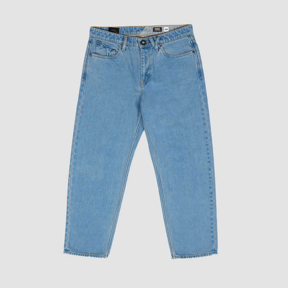 Volcom Modown Tapered Relaxed Fit Jeans Blue - Image 2