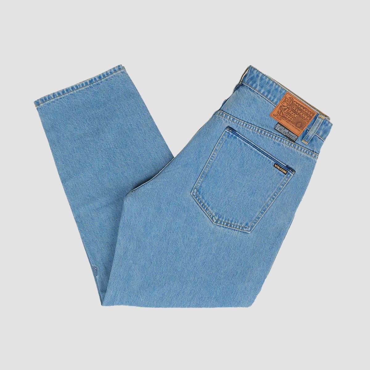 Volcom Modown Tapered Relaxed Fit Jeans Blue - Image 3