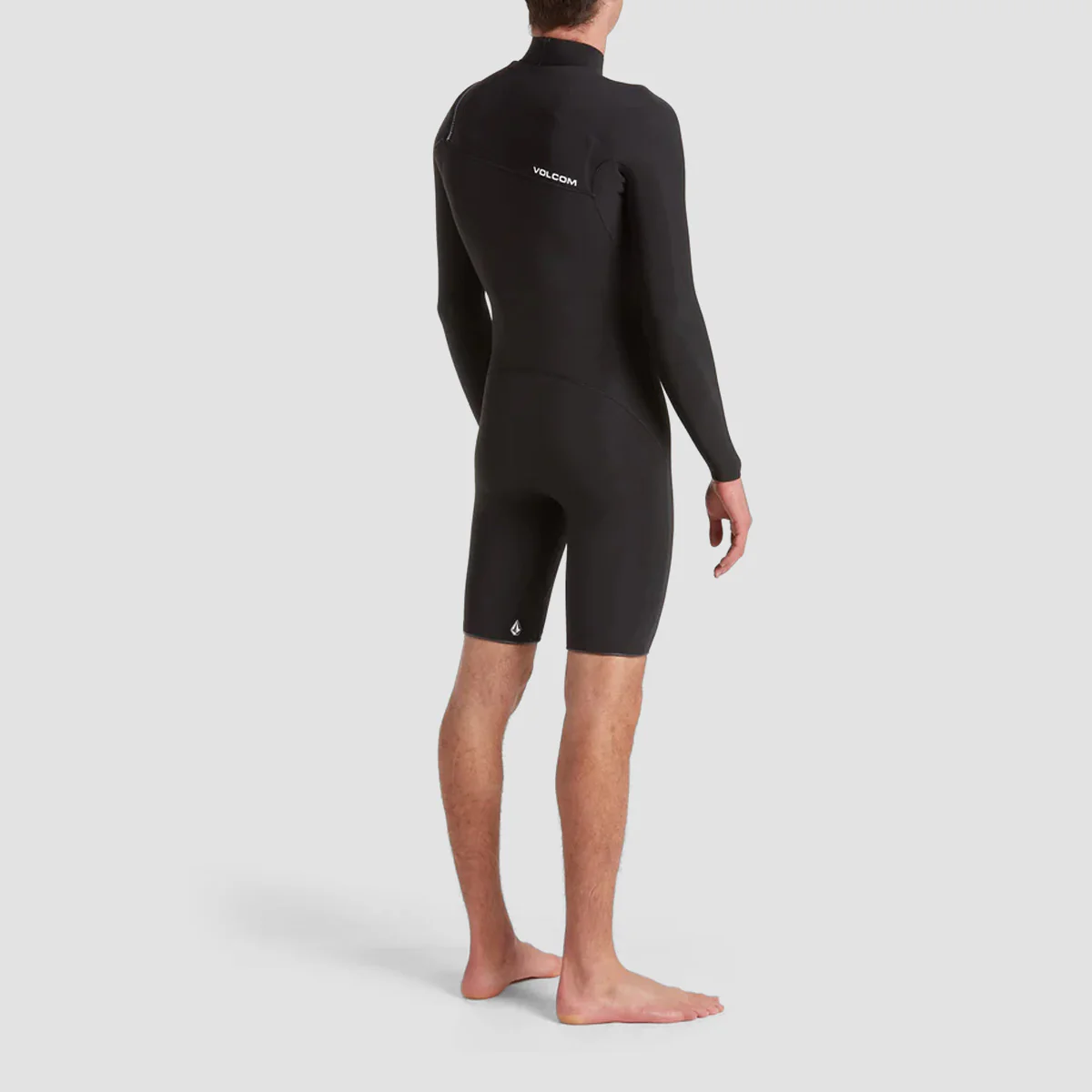 Volcom Modulator 2/2mm Longsleeve Spring Wetsuit Black - Image 2