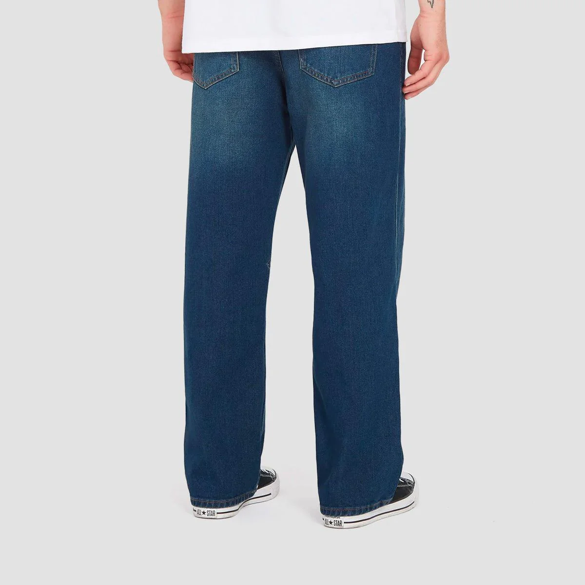 Volcom Nailer Denim Jeans Matured Blue - Image 2