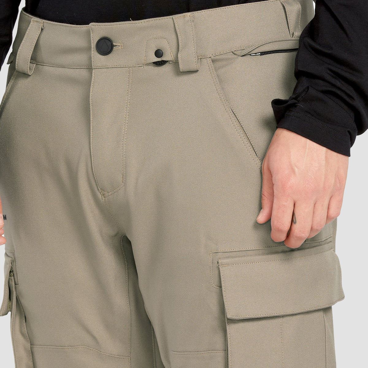 Volcom New Articulated 15K Snow Pants Chestnut Brown - Image 3