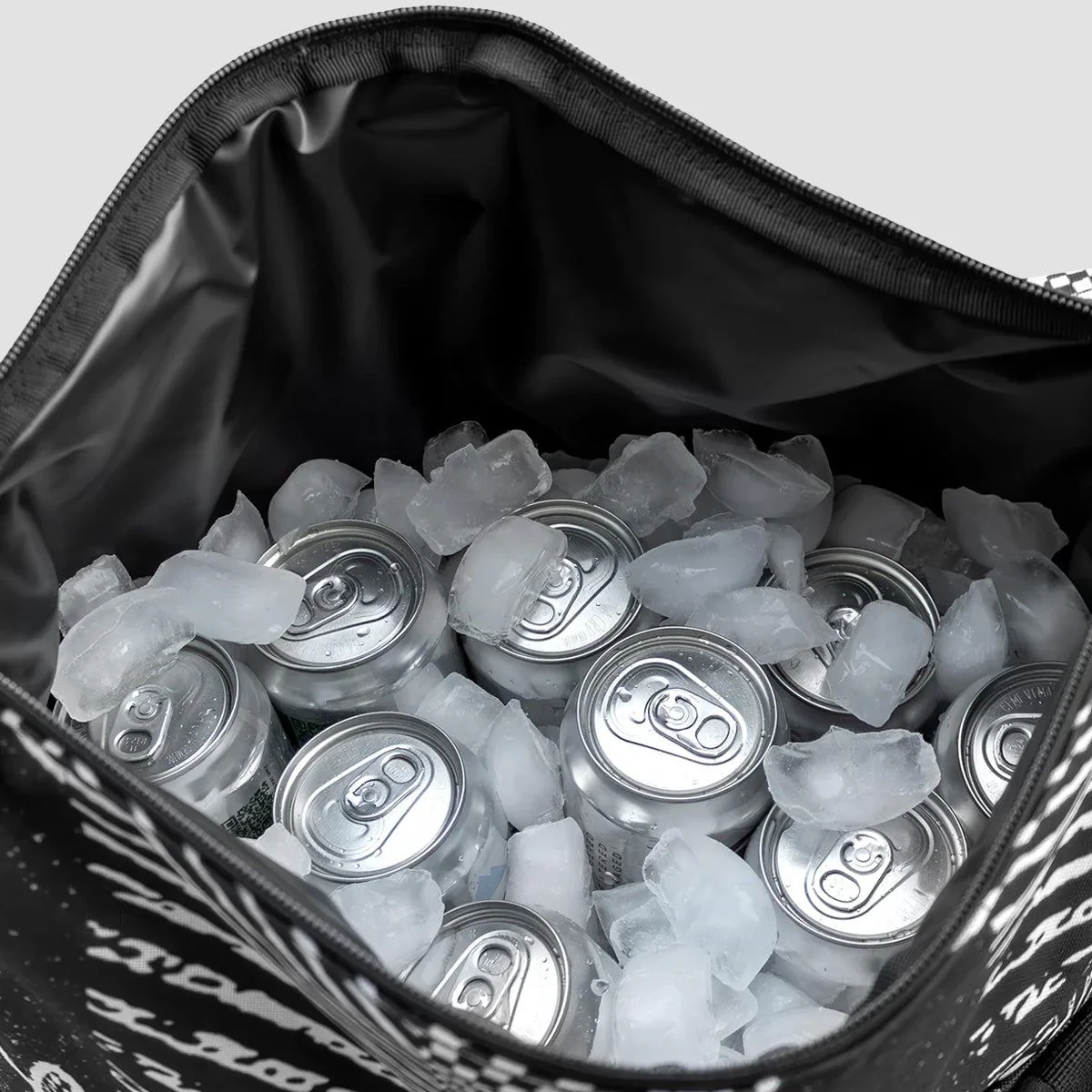 Volcom Out There Collapsible Cooler Bag Black/White - Image 2