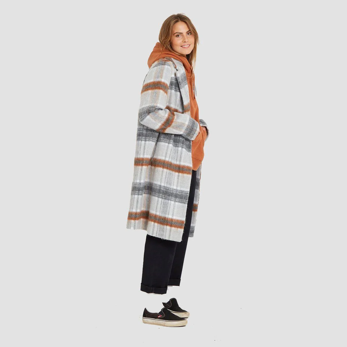 Volcom Played Disturbed Medium Coat Multi - Womens - Image 2