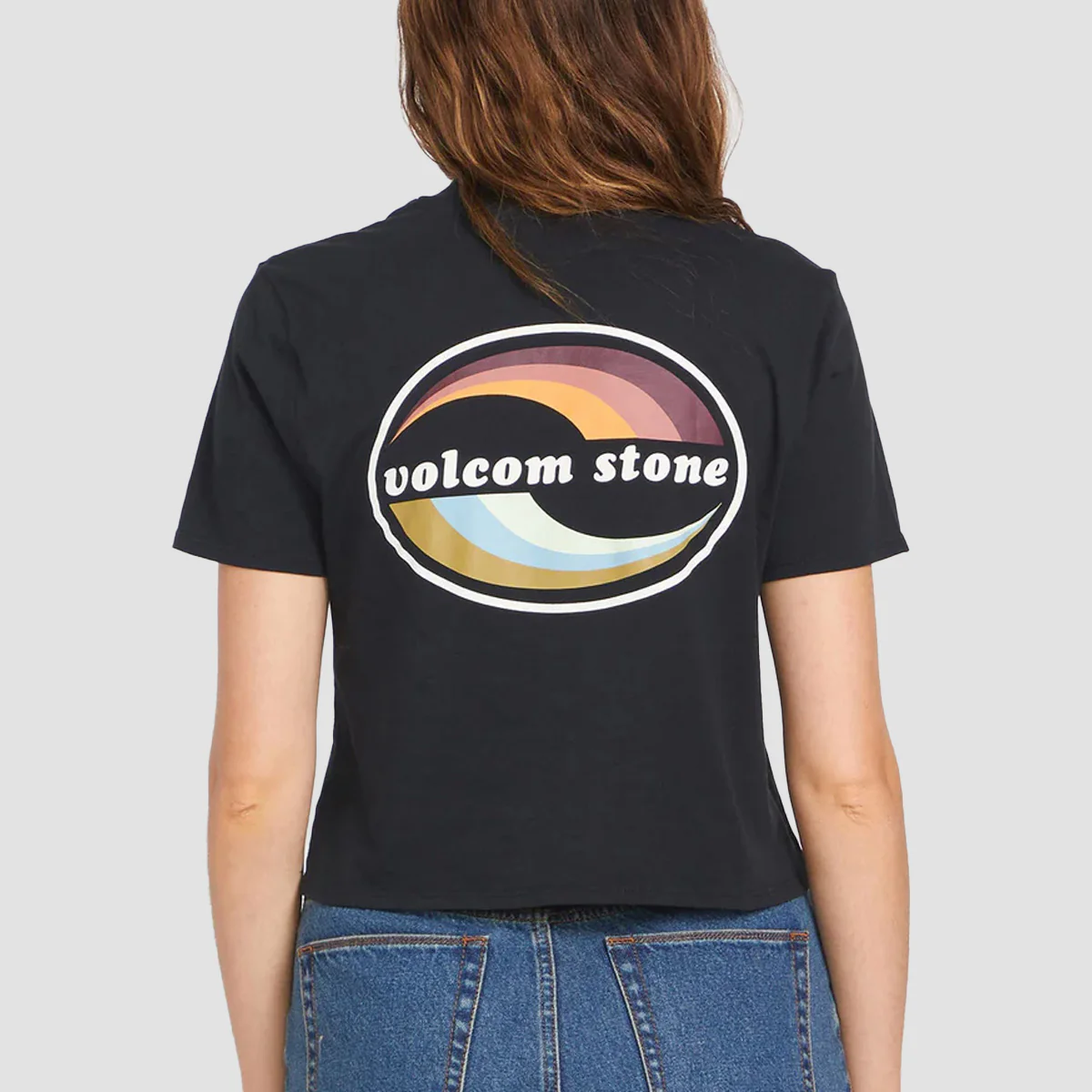 Volcom Pocket Dial T-Shirt Black - Womens - Image 2