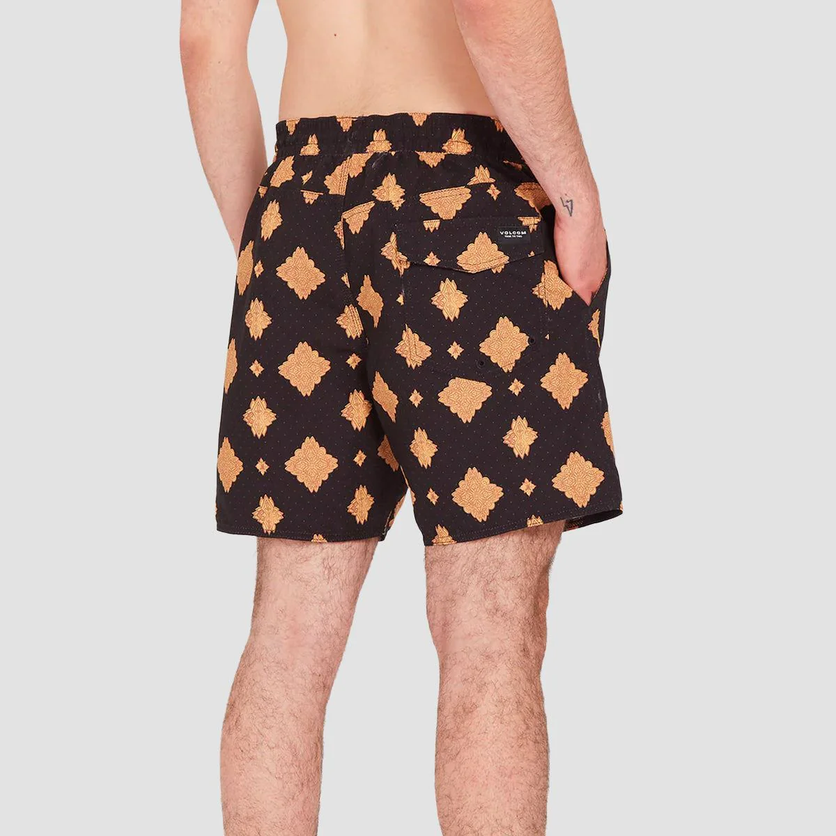 Volcom Polly Pack 17" Boardshorts New Black - Image 2