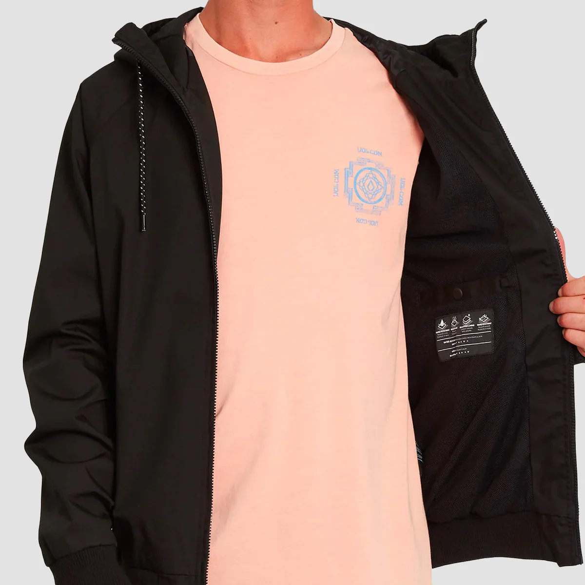 Volcom Raynan Jacket Black - Image 3