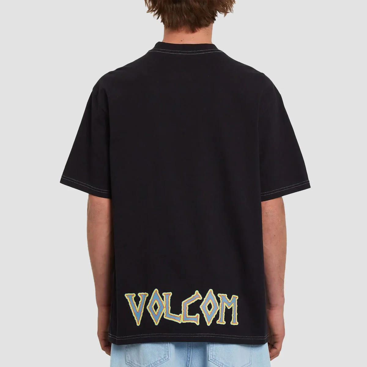 Volcom Richard French FA Loose Fit T-Shirt Black - Image 2