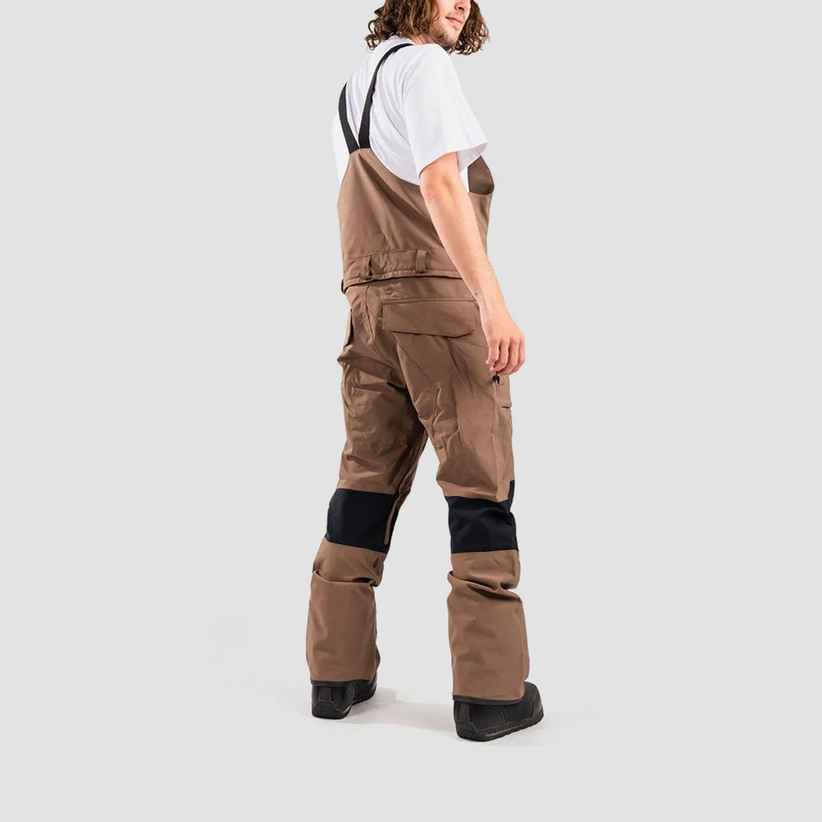 Volcom Roan Bib Snow Pants Teak - Image 2