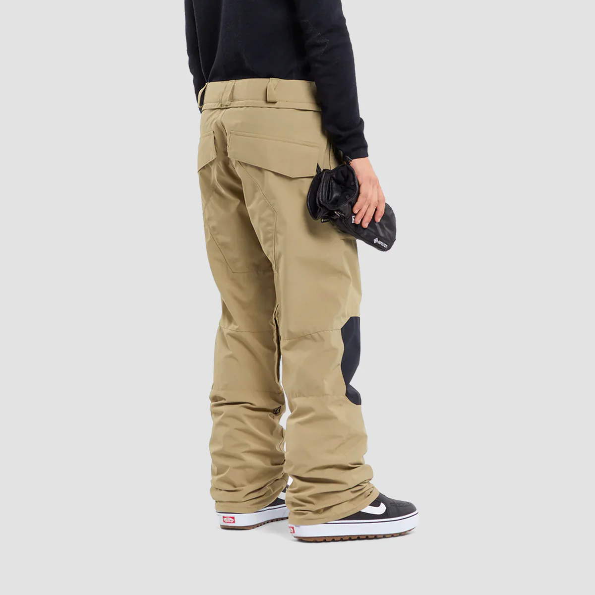 Volcom Roan Snow Pants Dark Khaki - Image 2