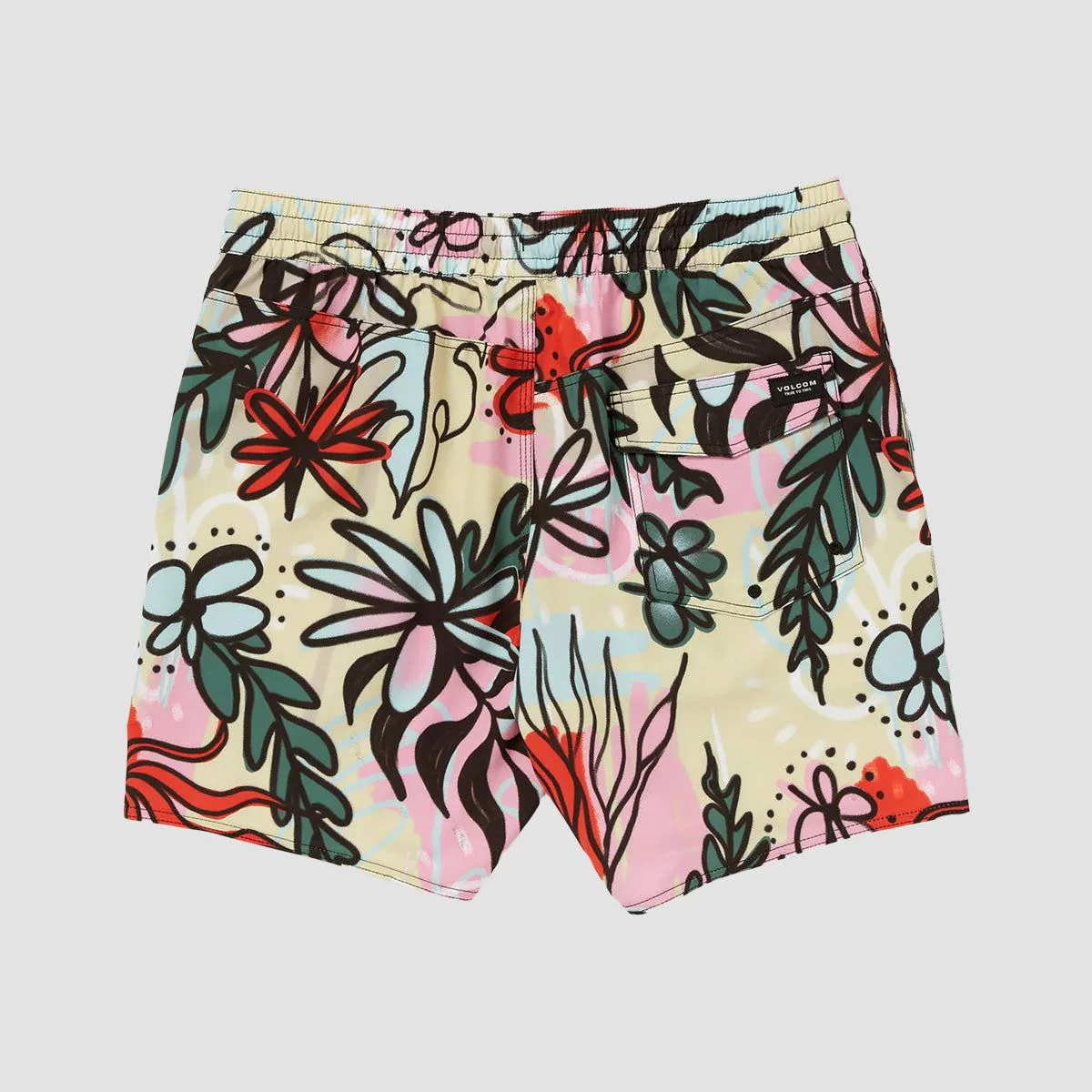 Volcom Sanctorium Trunk 17" Boardshorts Fog - Image 2