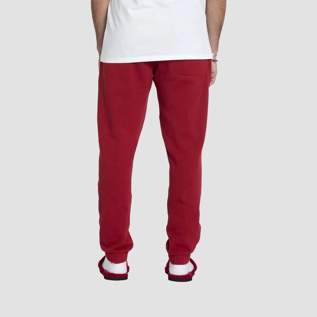 Volcom Santastone Sweatpants Deep Red - Image 2