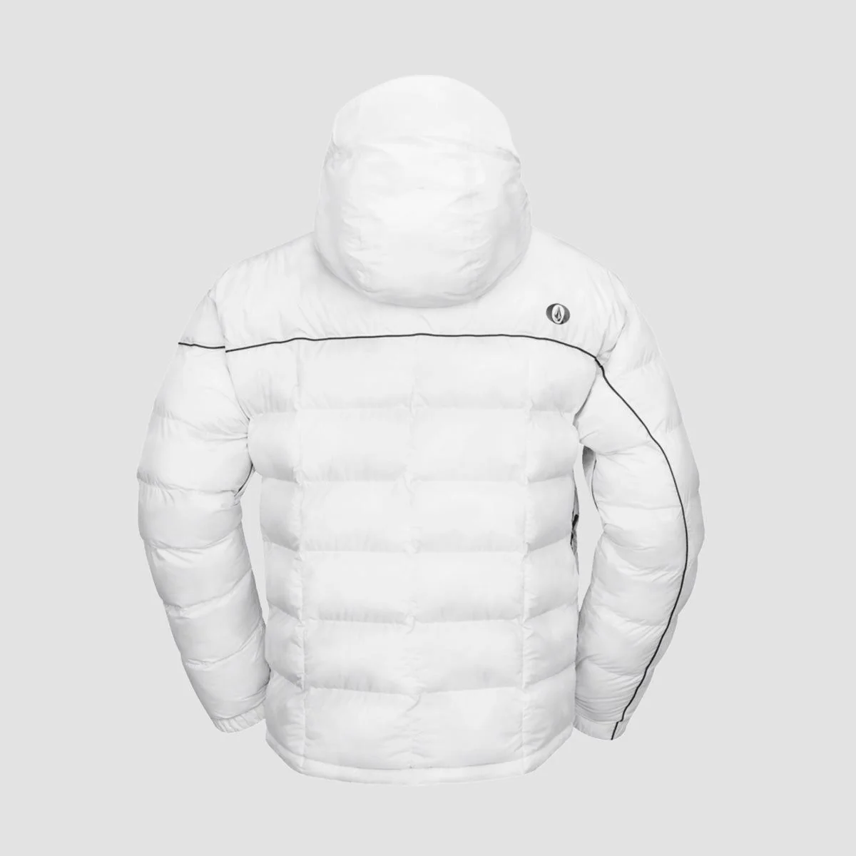 Volcom Sew Down 10K Snow Jacket White Camo - Image 2