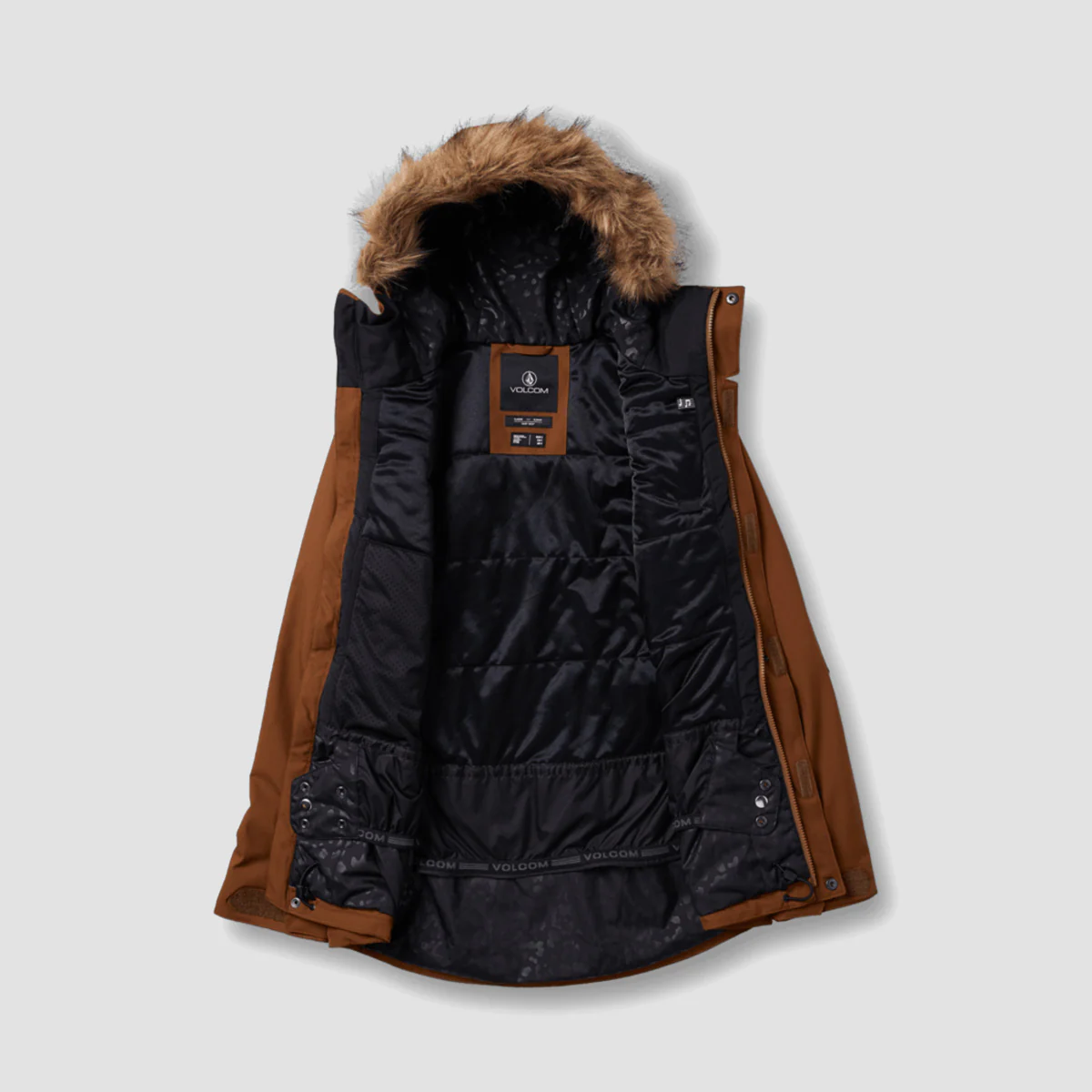 Volcom Shadow Ins Snow Jacket Copper - Womens - Image 3