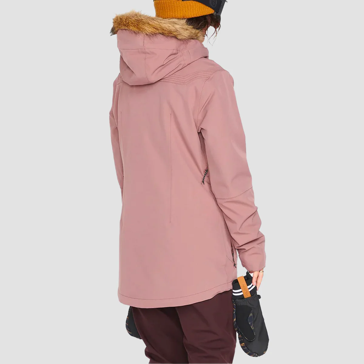 Volcom Shadow Ins Snow Jacket Rosewood - Womens - Image 2
