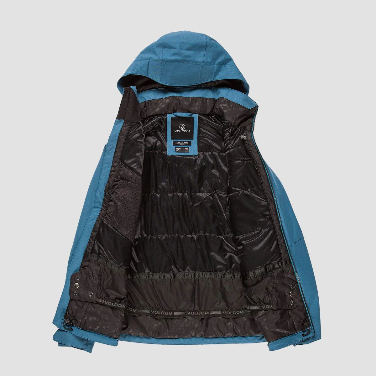 Volcom Shelter 3D Stretch Snow Jacket Petrol Blue - Womens - Image 3