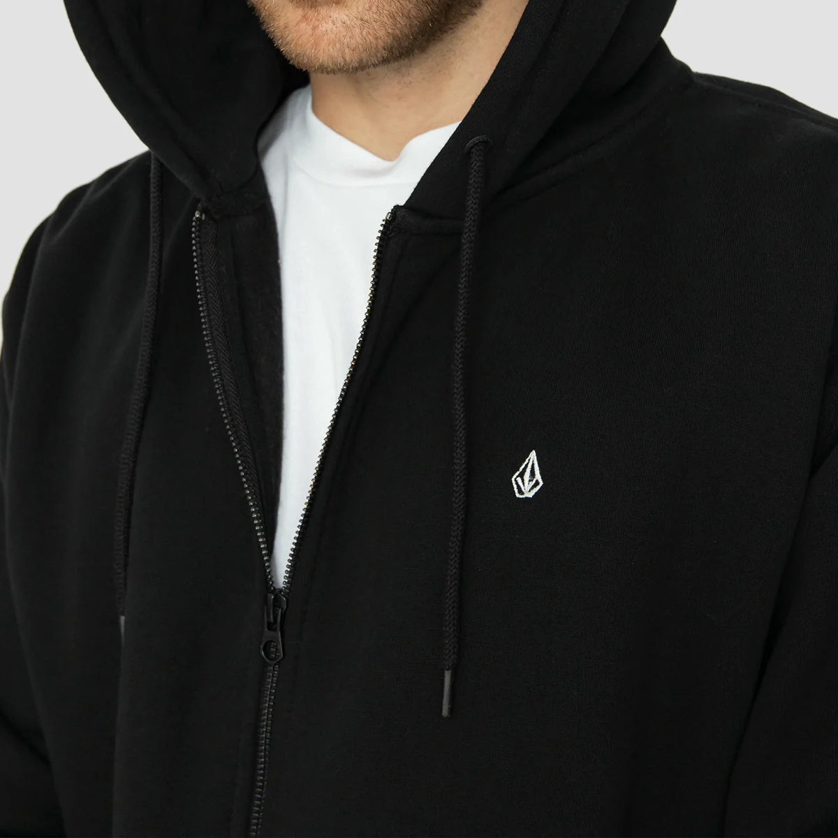 Volcom Single Stone Zip Black - Image 2
