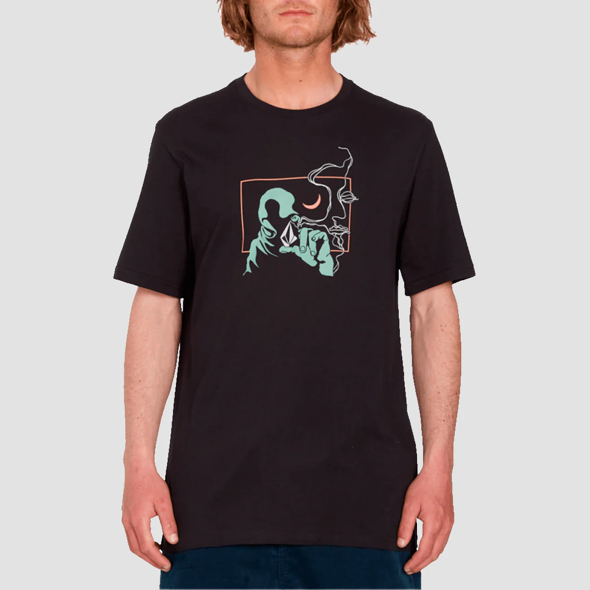 Volcom Skate Vitals Axel 1 T-Shirt Black