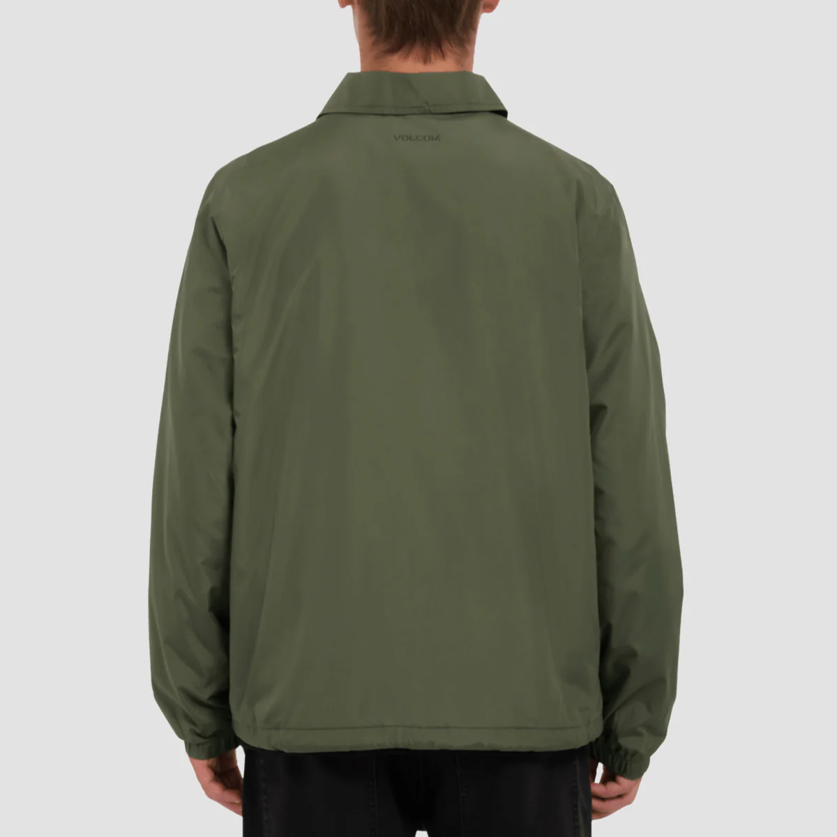 Volcom Skate Vitals Coaches Jacket Squadron Green - Image 3