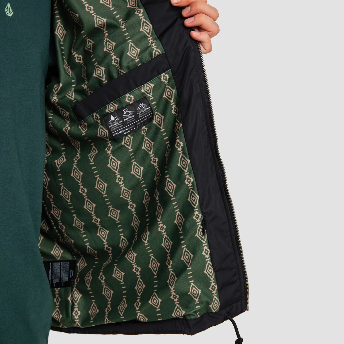 Volcom Skate Vitals M Martinez Jacket Black - Image 4