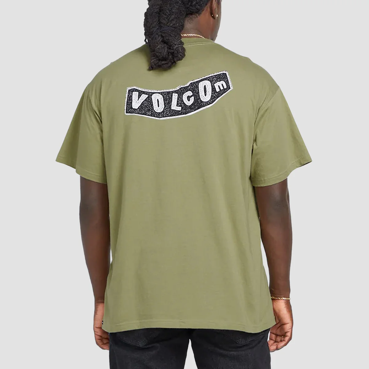 Volcom Skate Vitals Originator T-Shirt Thyme Green - Image 2