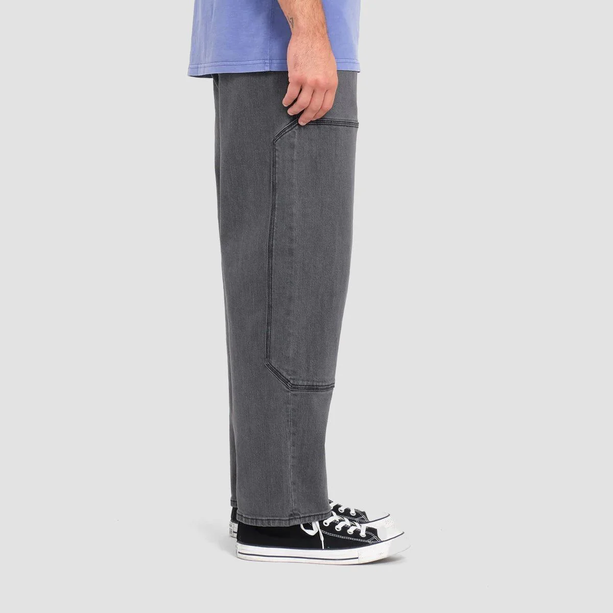 Volcom Skate Vitals Remy Stratton Jeans Neutral Grey - Image 3