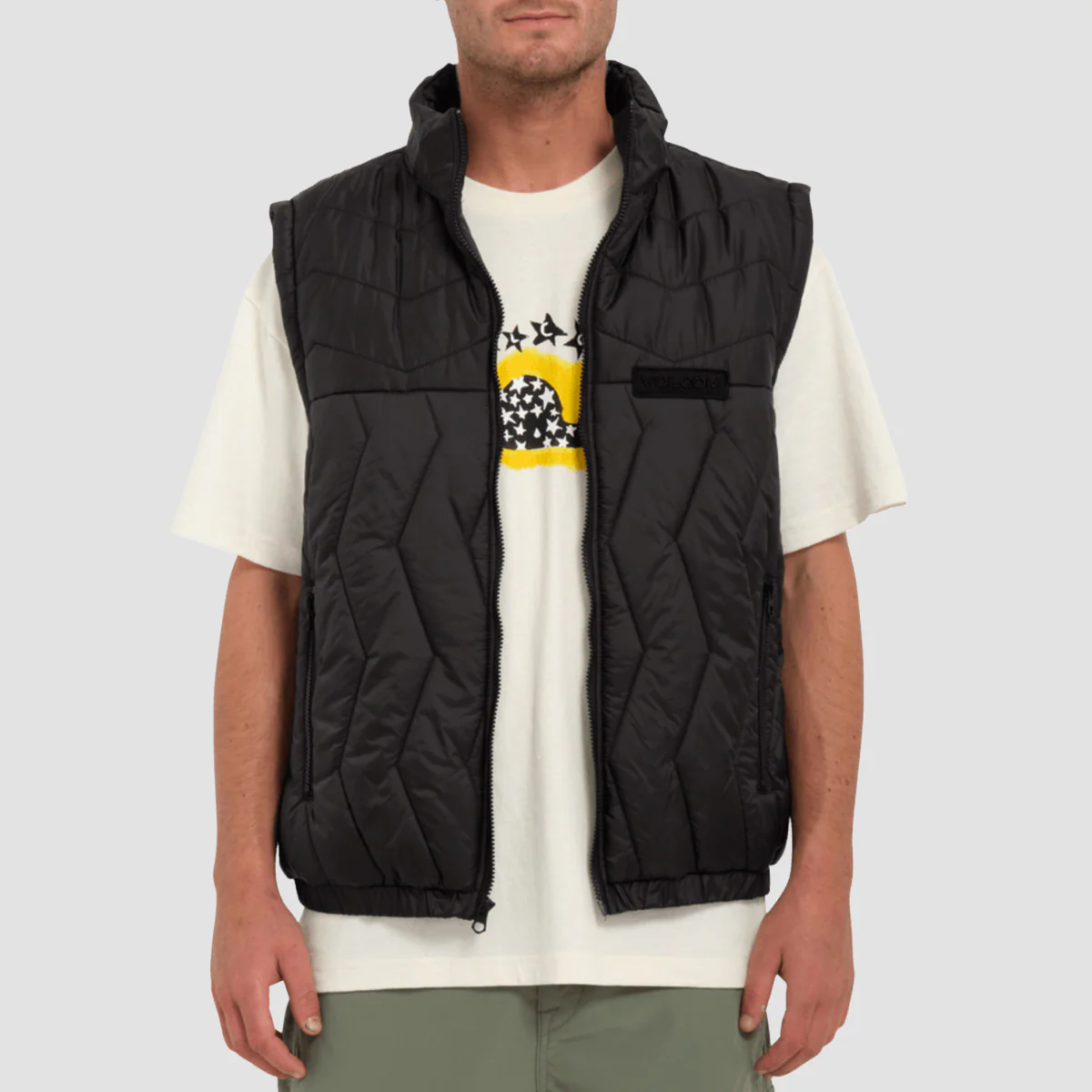 Volcom Skate Vitals Simon B Puff Jacket Black - Image 3