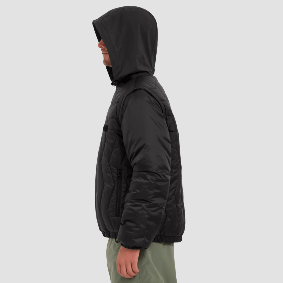 Volcom Skate Vitals Simon B Puff Jacket Black - Image 4