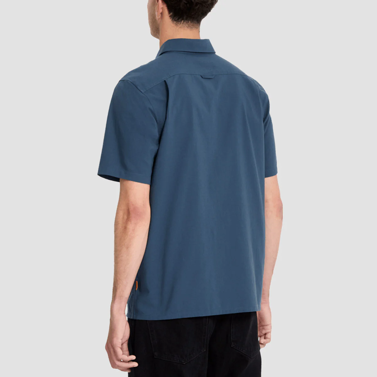 Volcom Slab City Short Sleeve Shirt Midnight Blue - Image 2