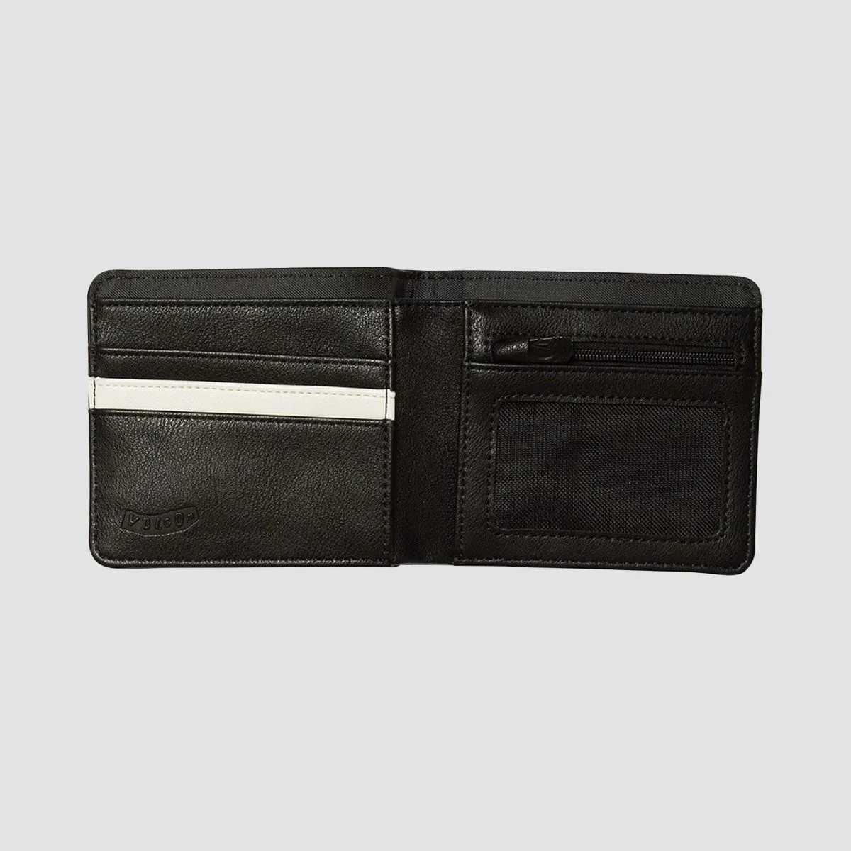 Volcom Slim Stone PU Small Wallet Black - Image 2