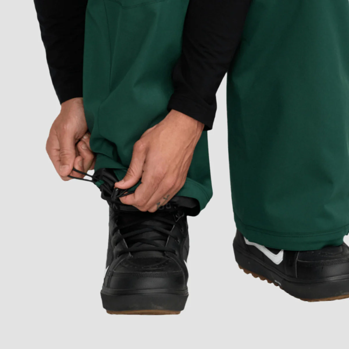 Volcom Snow Billow 10K Snow Pants Black Green - Image 5
