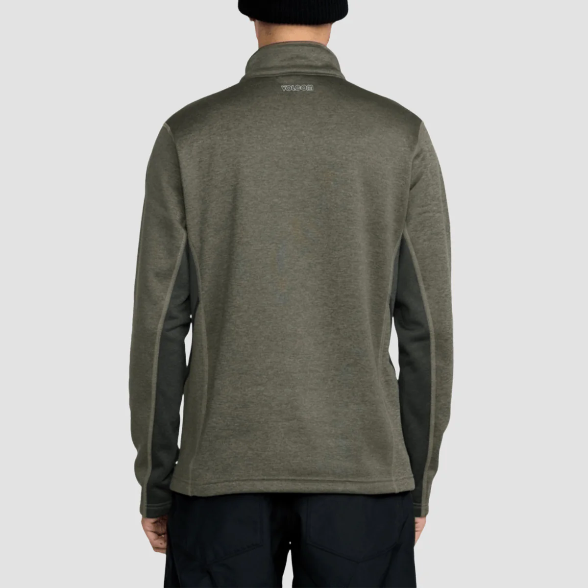 Volcom Snowbound Zip-Up Sweatshirt Military - Image 2