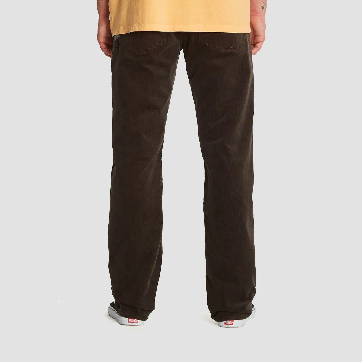Volcom Solver 5 Pocket Corduroy Pants Black - Image 3