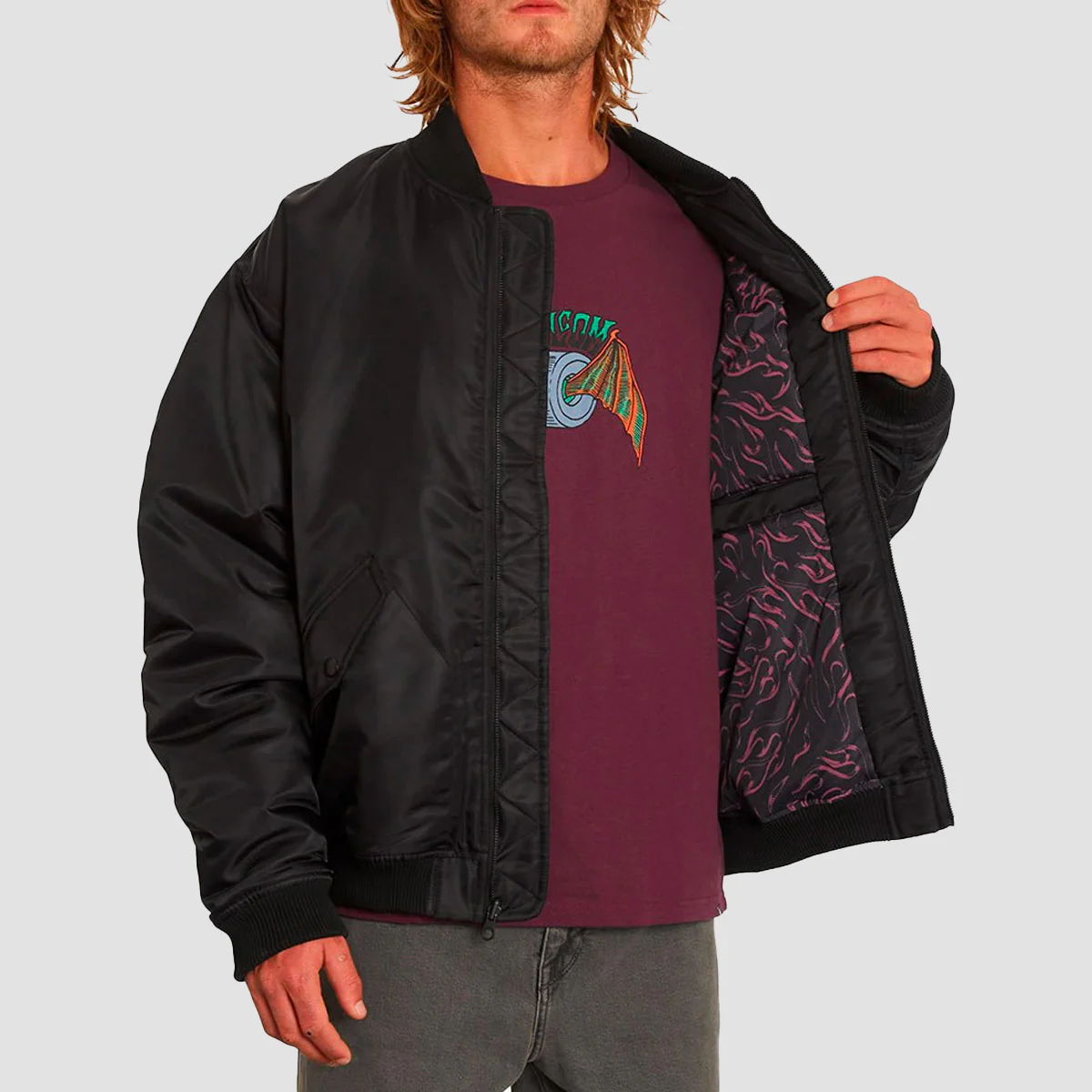 Volcom Space Child Jacket Black - Image 2