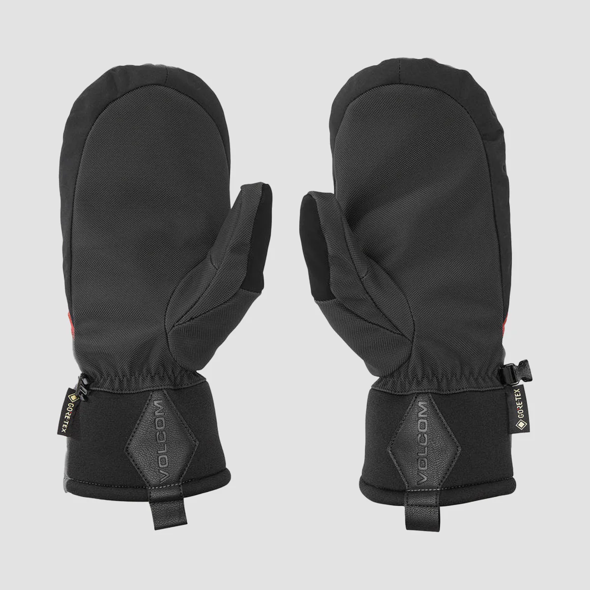 Volcom Stay Dry Gore-Tex Snow Mittens Caramel - Image 2