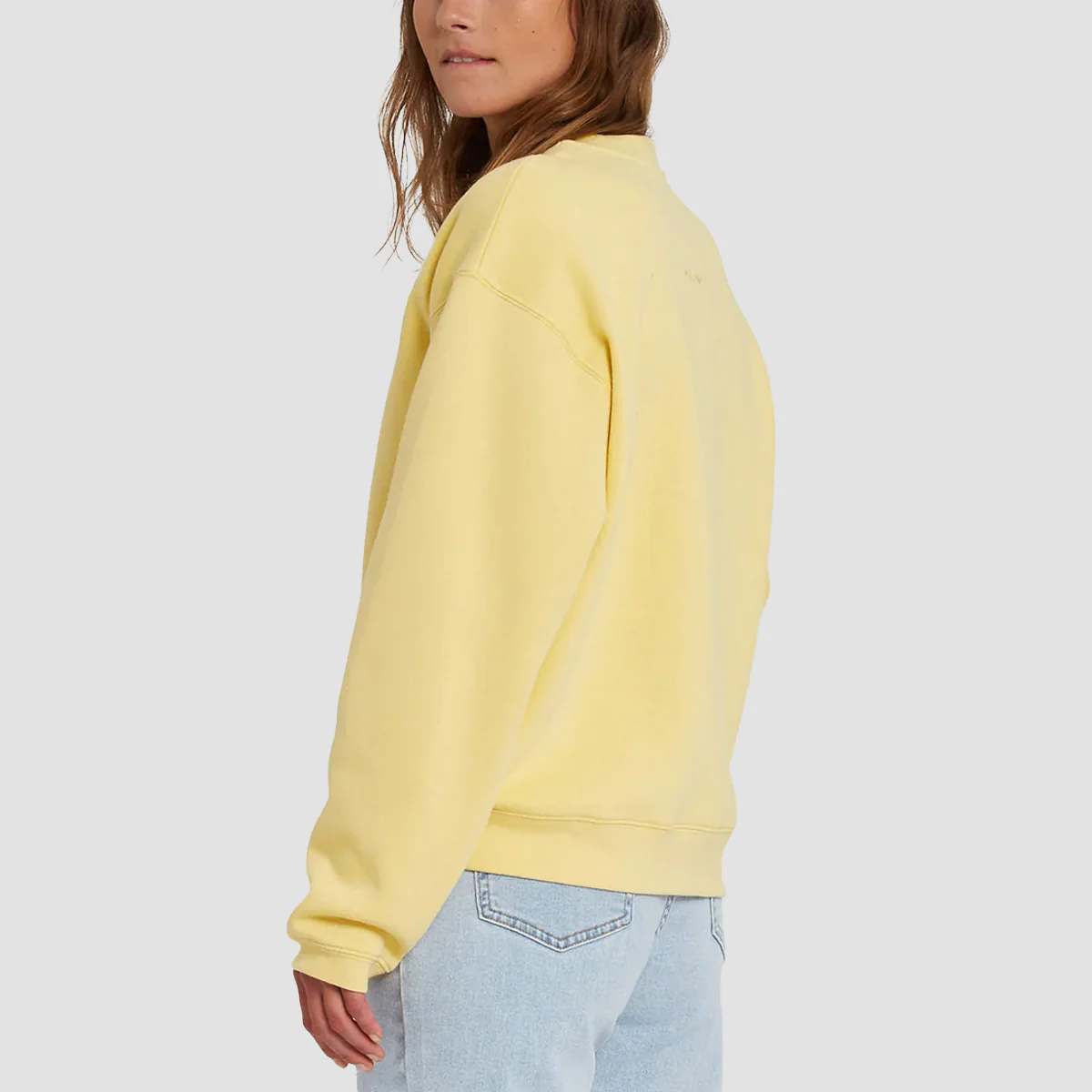 Volcom Stone Heart II Crew Sweat Wheat - Womens - Image 2