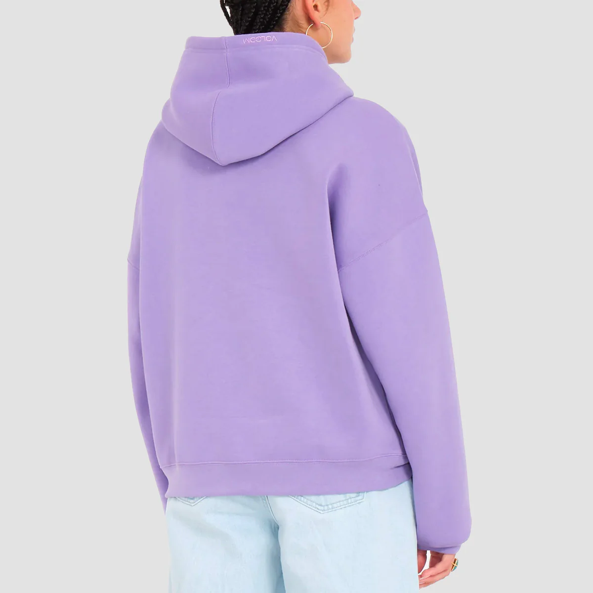Volcom Stone Heart II Pullover Hoodie Paisley Purple - Womens - Image 2