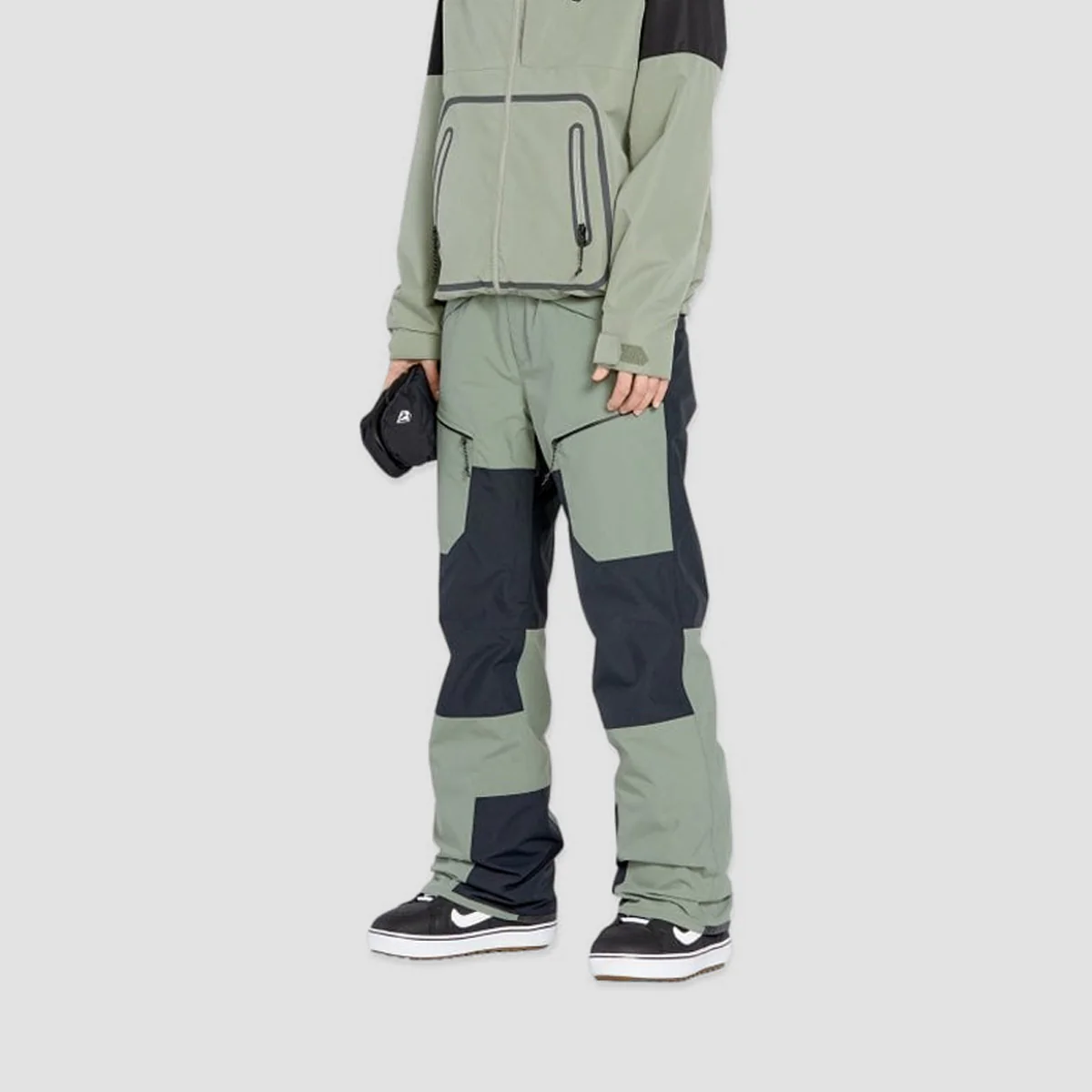 Volcom Stone Mica 20K Snow Pants Lichen Green - Womens - Image 3