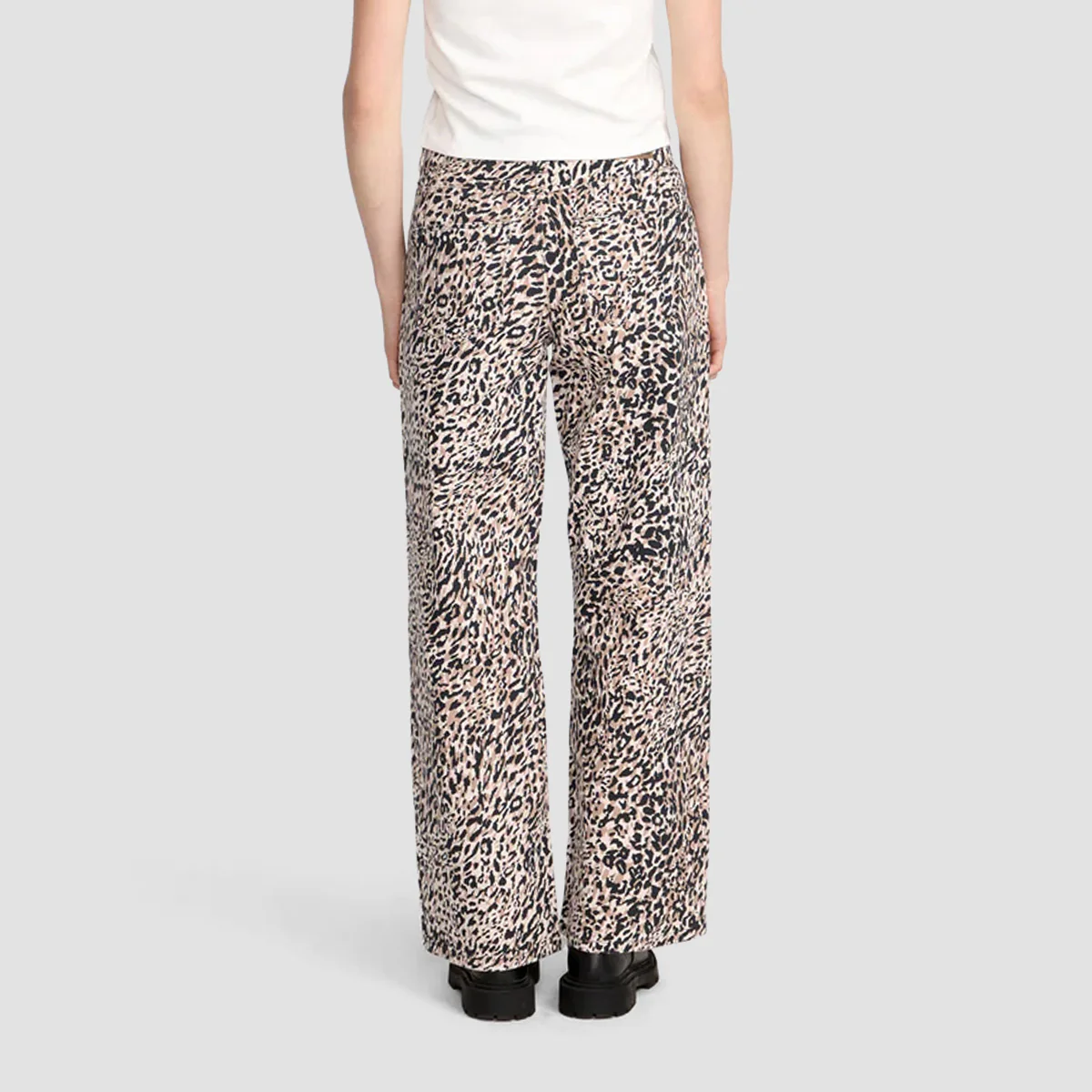 Volcom Stoned BF Lowrise Jeans Animal Print - Womens - Image 2