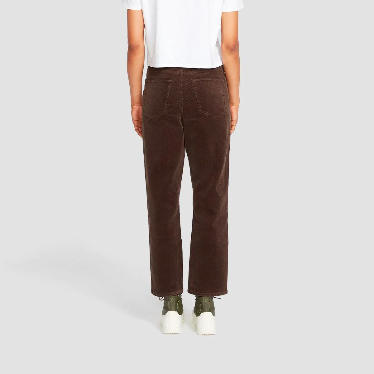 Volcom Stoned Straight Jeans Espresso - Womens - Image 2