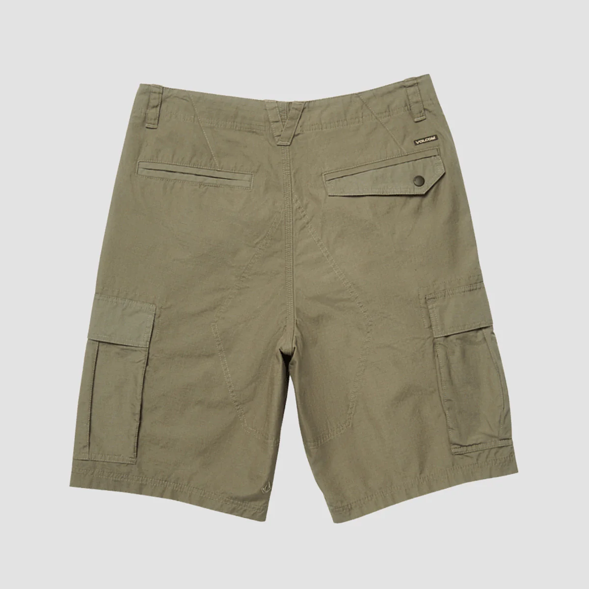 Volcom Strange Tripper 22" Cargo Shorts Wintermoss - Image 4