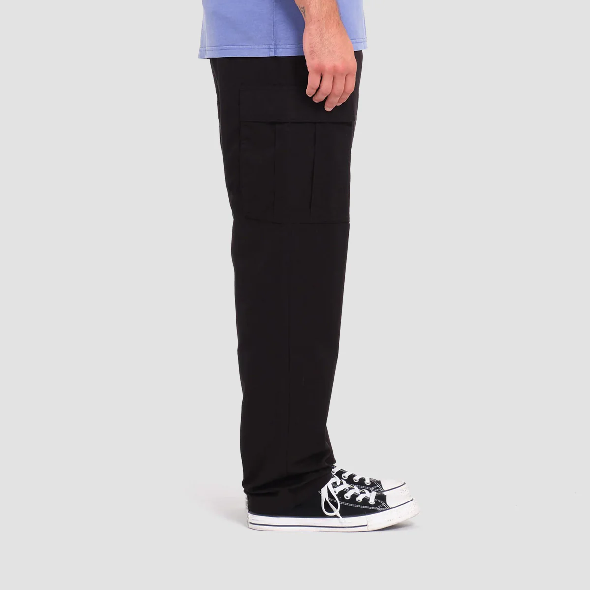 Volcom Strange Tripper Tapered Cargo Pants Black - Image 3