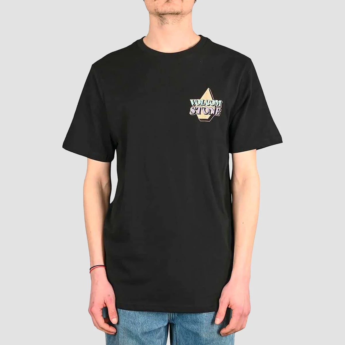 Volcom Stript T-Shirt Black