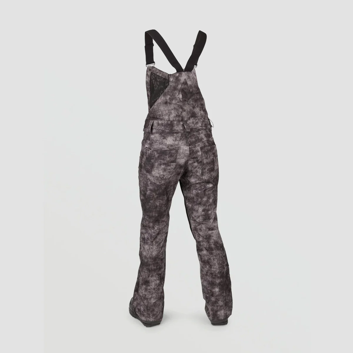 Volcom Swift Snow Bib Overalls Acid Black - Womens - Image 2