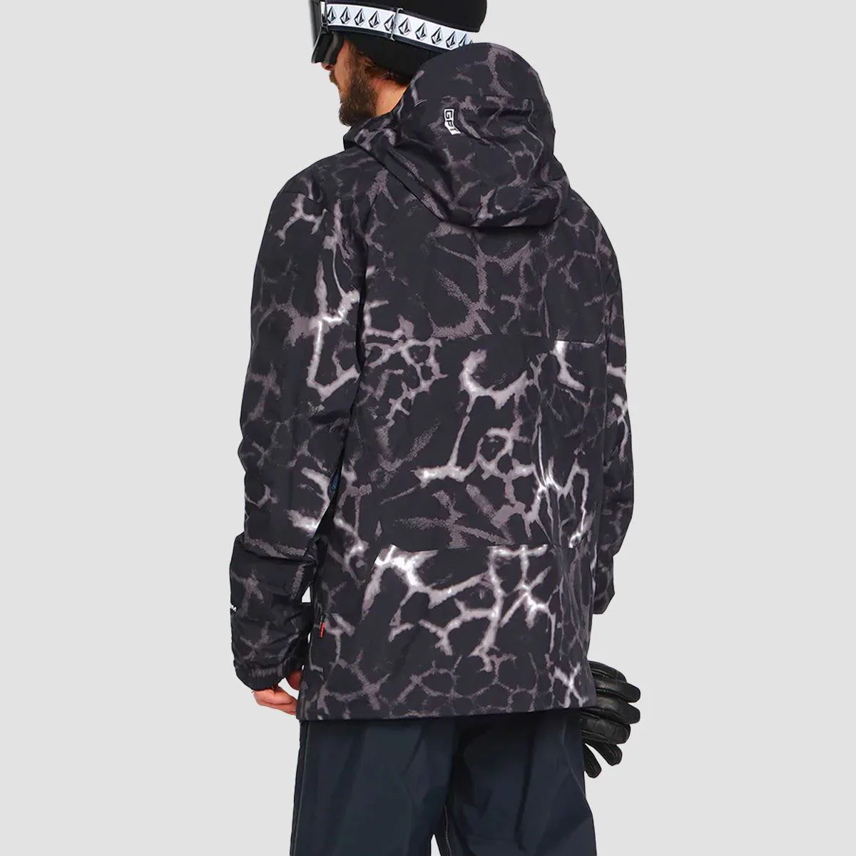 Volcom TDS INF Gore-Tex Snow Jacket Black Giraffe - Image 2