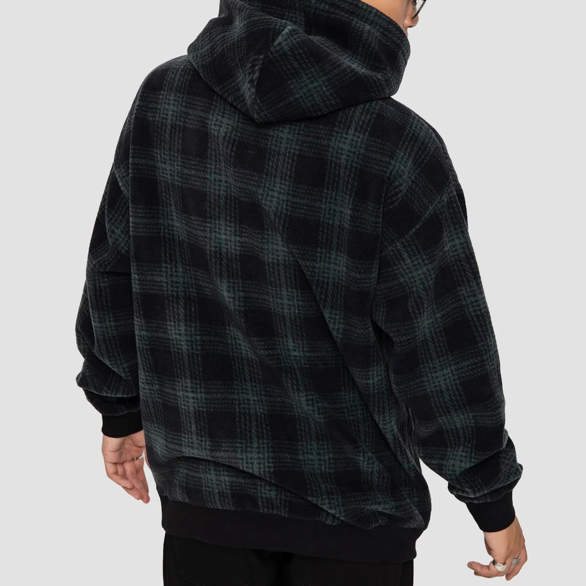Volcom Throw Exceptions Pullover Hoodie Cedar Green - Image 2