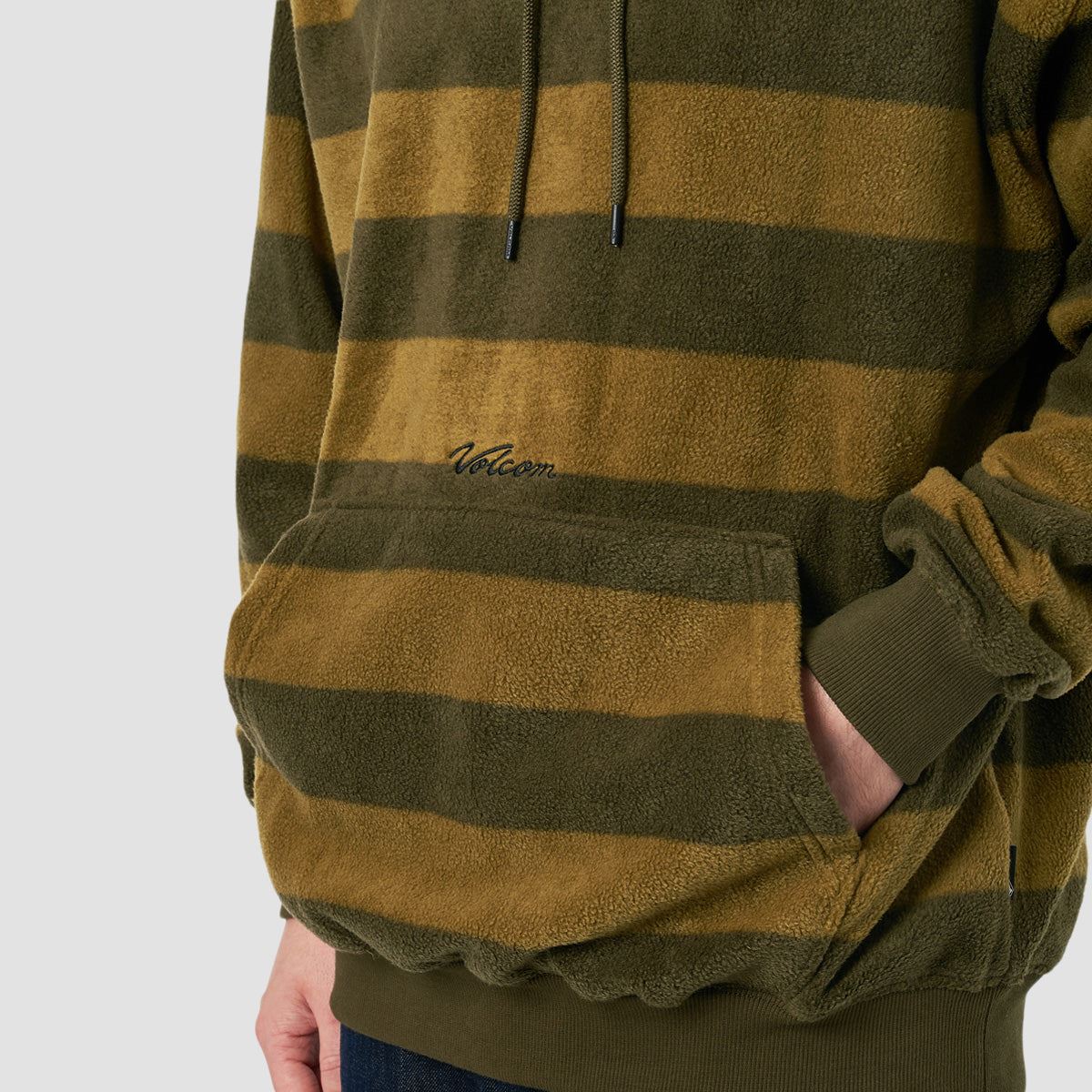Volcom Throw Exceptions Pullover Hoodie Old Mill - Image 2