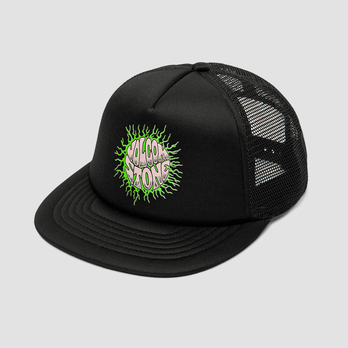 Volcom Too Fast Cheese Cap Black - Kids