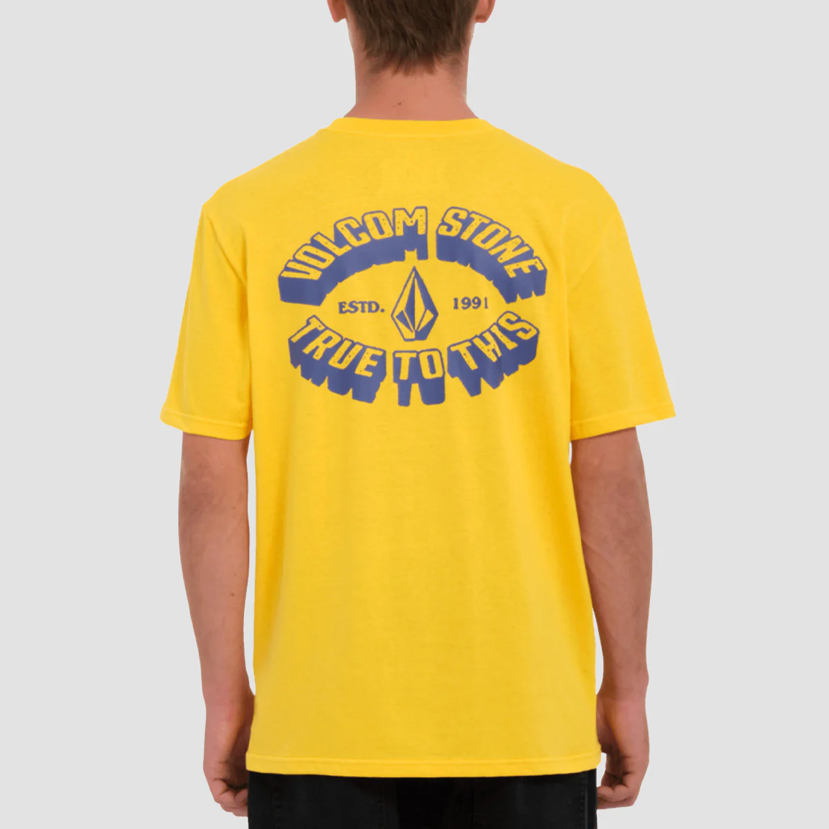 Volcom True Mecha T-Shirt Citrus - Image 2