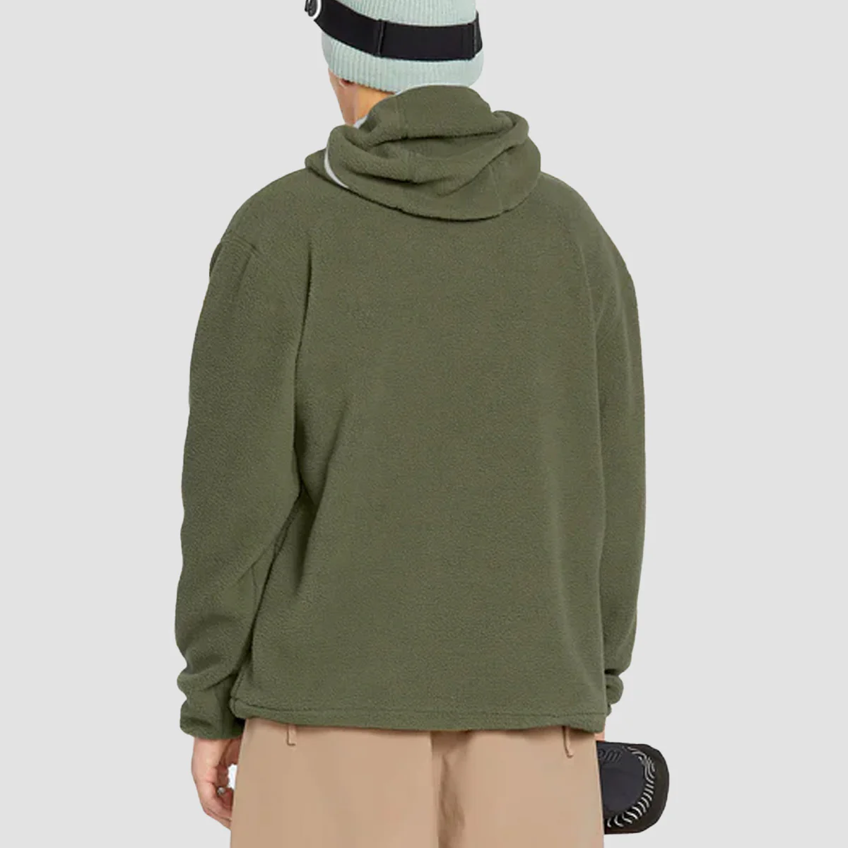 Volcom Untethered Balaclava Fleece Jacket Ivy - Image 3
