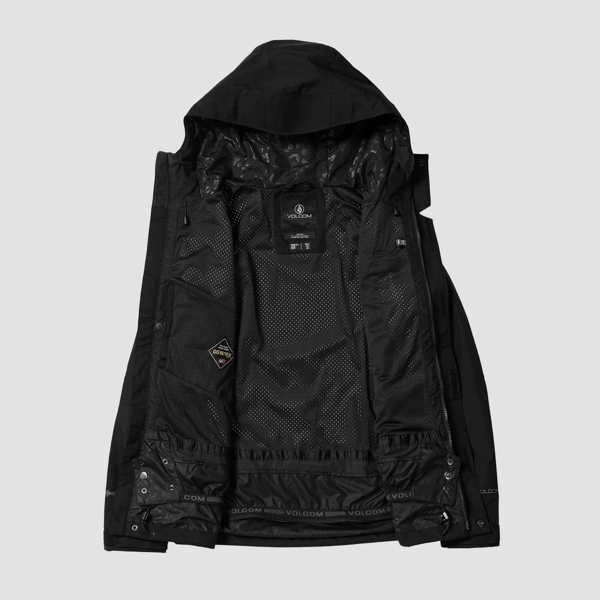Volcom V.Co Aris Ins Gore-Tex Snow Jacket Black - Womens - Image 3